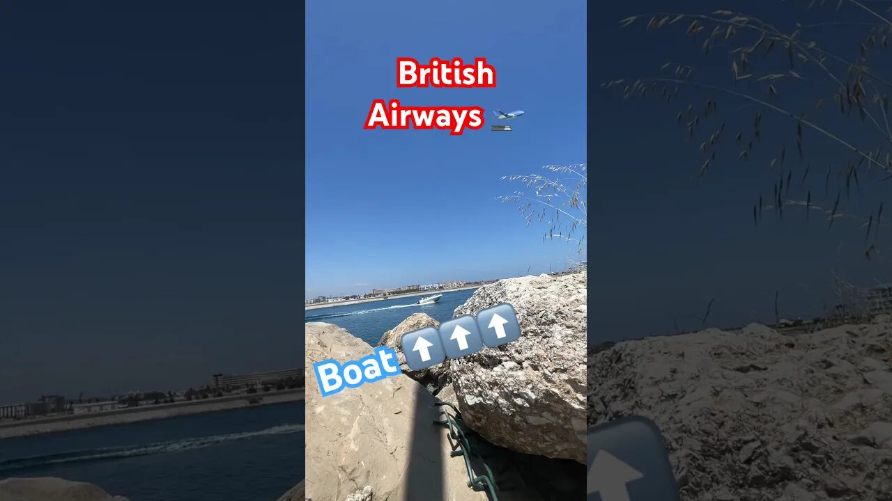 Sound on! British Airways Departs Gibraltar