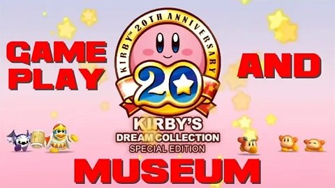 Kirby's Dream Collection Gameplay and Museum - Nintendo Wii 😎Benjamillion