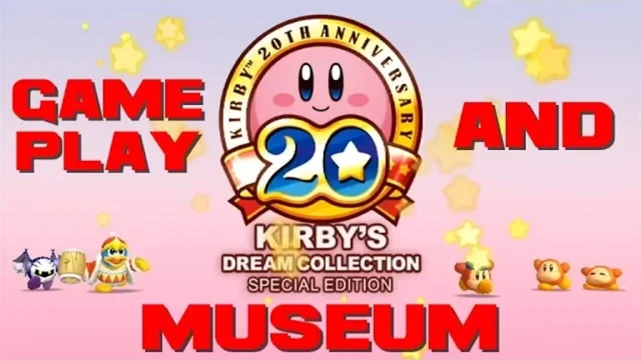 Kirby's Dream Collection Gameplay and Museum - Nintendo Wii 😎Benjamillion