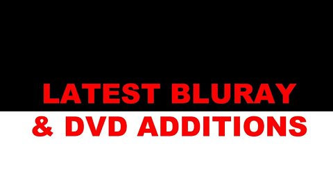 #bluray #dvd #alita #anime #horror #scifi #movie The Narrative 2022 Latest BluRay & DVD Additions