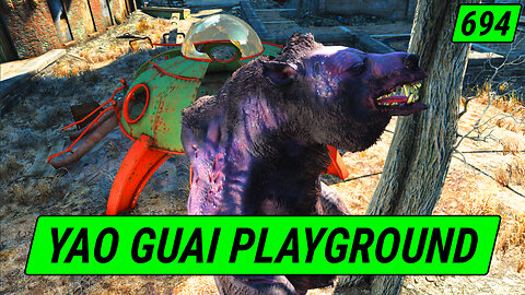 Yao Guai's Playground | Fallout 4 Unmarked | Ep. 694