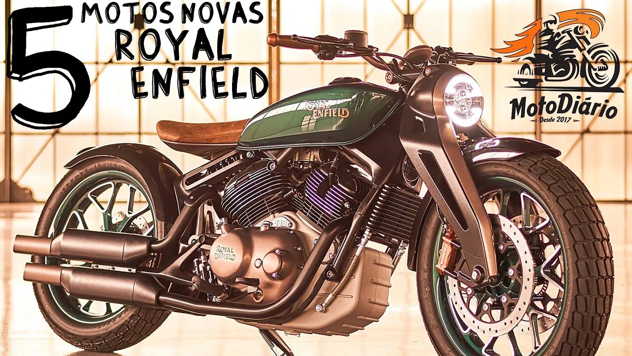 5 novas motos da ROYAL ENFIELD. Quem é quem?