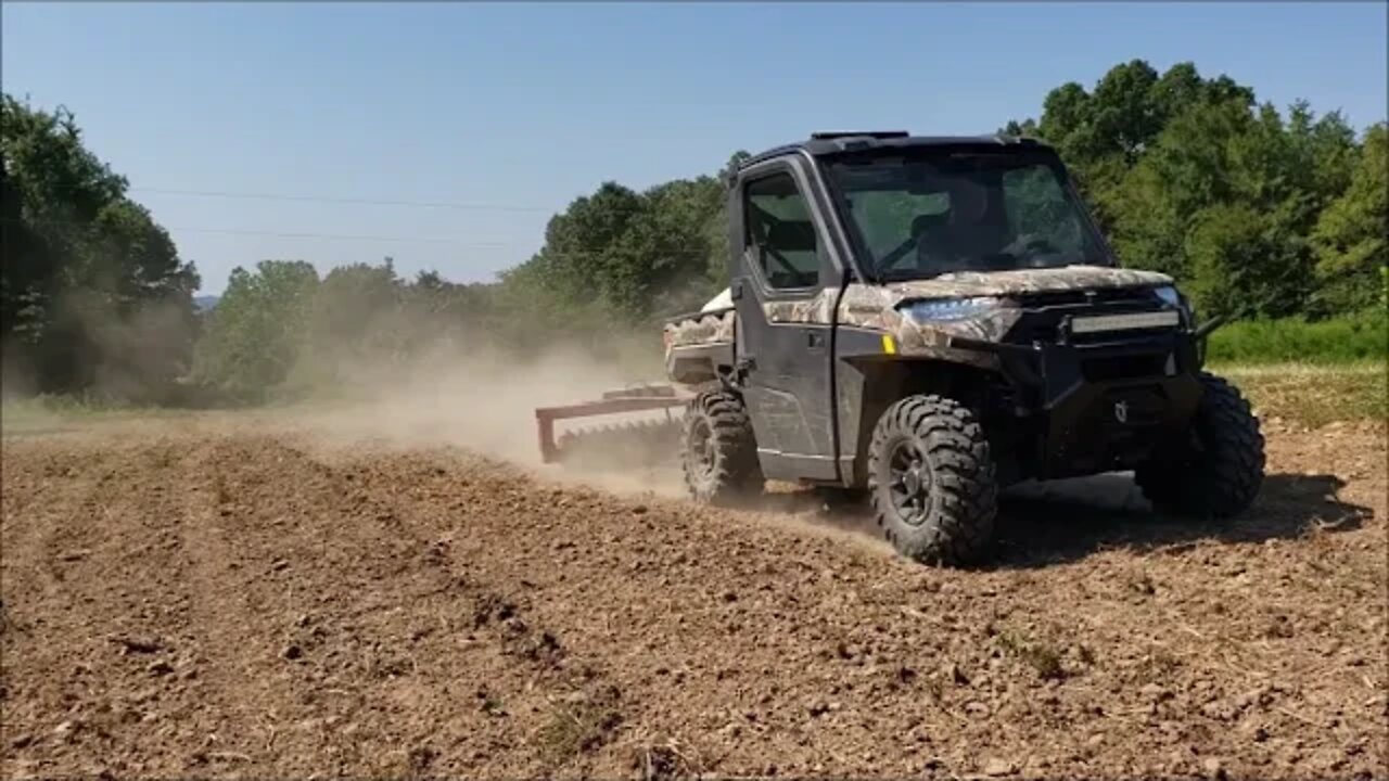 Illinois Food Plot VLOG; Chisel Plow, soil prep, how I layer fall food plots, camera fails & more.