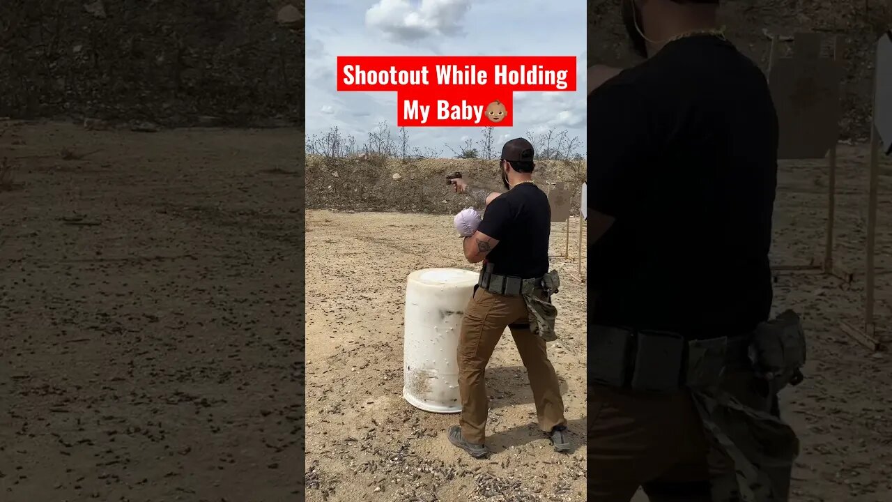 Shootout While Holding MY Baby😵