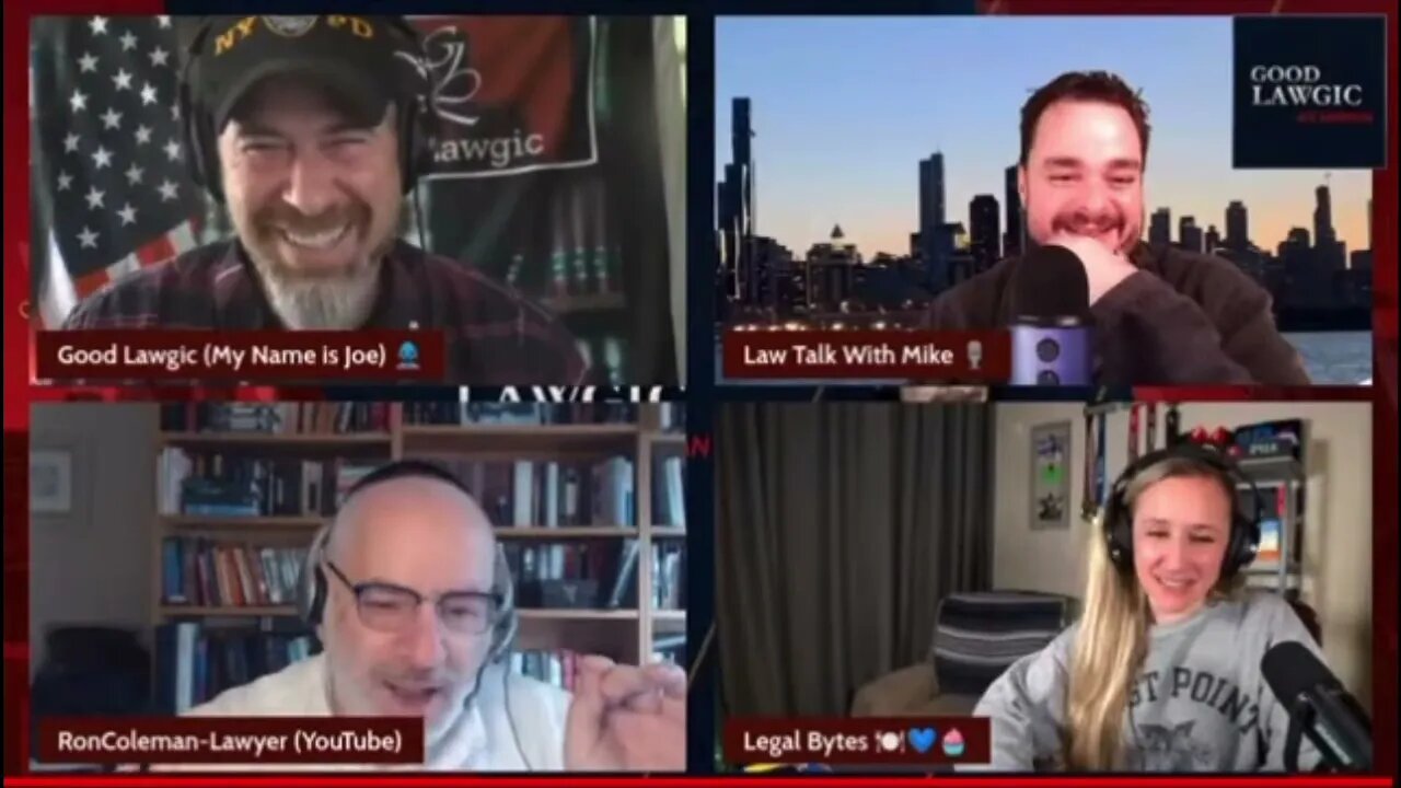 Legal Bytes Good Lawgic Speak on DUI guy LAWTUBE drama - Super Chat for the win -