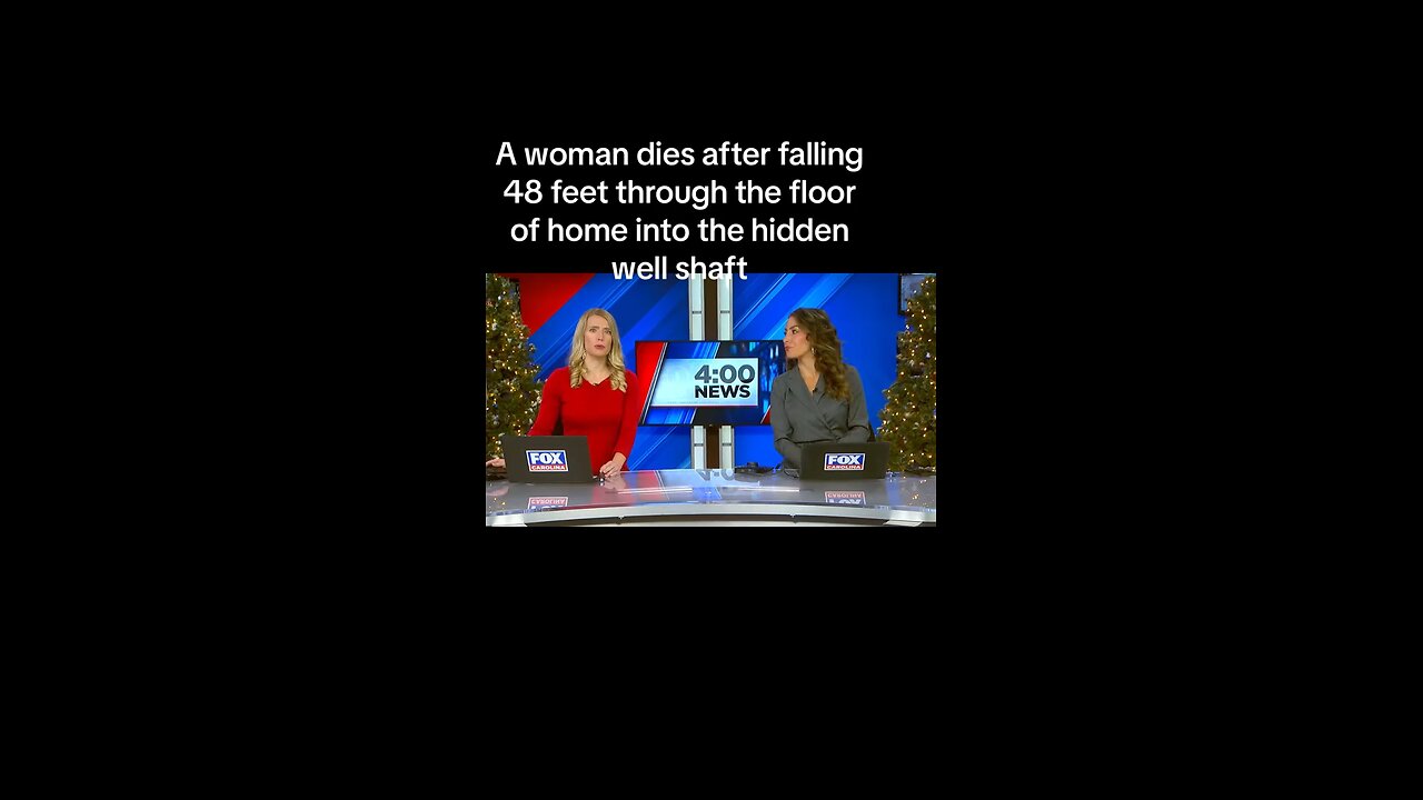 Real Life “The Ring”. Woman Falls Down Secret 48 Foot Well in Her Own Kitchen!