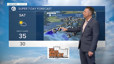 7 First Alert Forecast Noon Update, Friday, November 26
