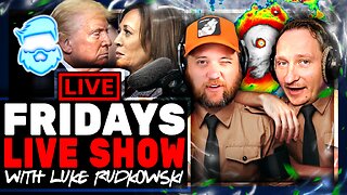 Kamala Harris Town Hall Disaster, Florida Man Luke Rudkowski On Hurricane Milton & More