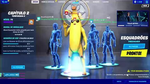 FORTNITE - AO VIVO + Nova loja
