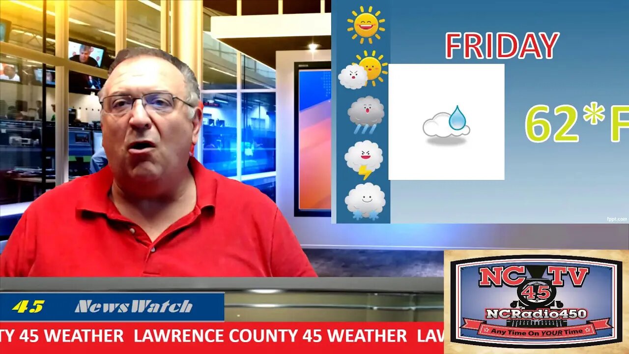 NCTV45’S LAWRENCE COUNTY 45 WEATHER SUNDAY APRIL 23 2023