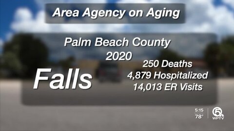 Falls result in 14,000 emergency room visits in Palm Beach County in 2020