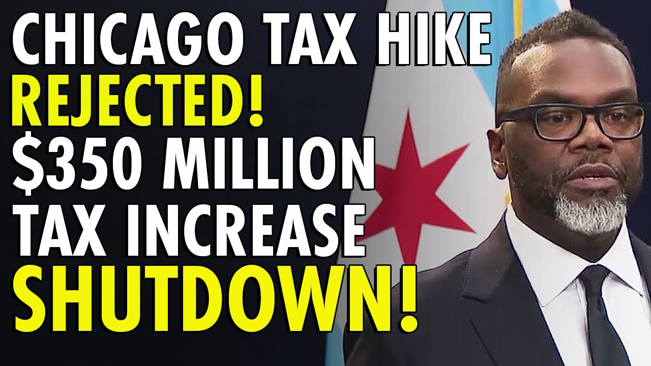 Chicago council rejects 50 to 0 Lets Go Brandon Johnsons $350 Million property tax proposal