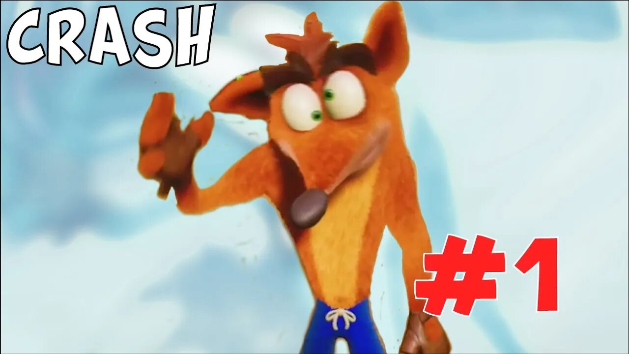 Doing what any sane Bandicoot would do... - Crash Bandicoot - Ep 1