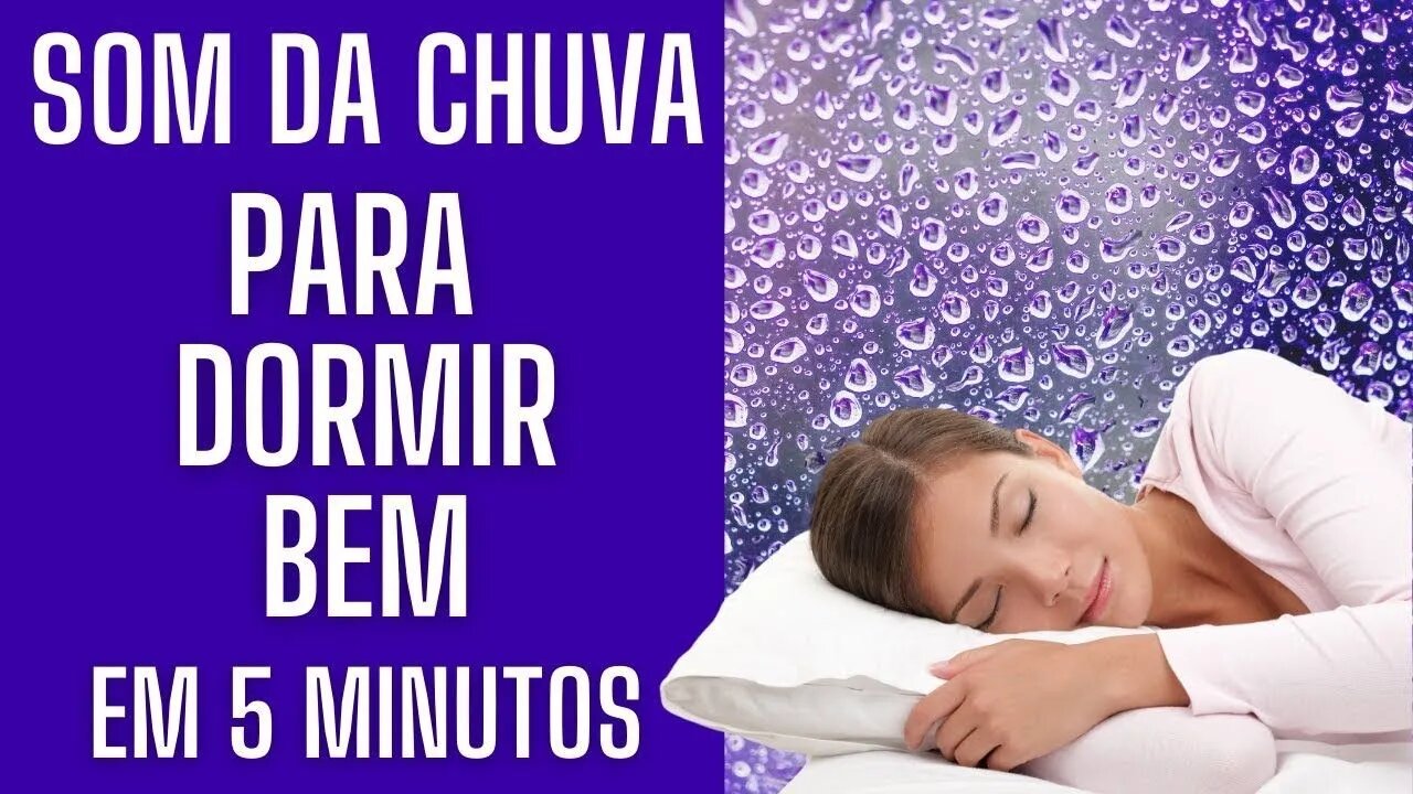 MÚSICA PERFEITA PARA DORMIR COM SOM DE CHUVA