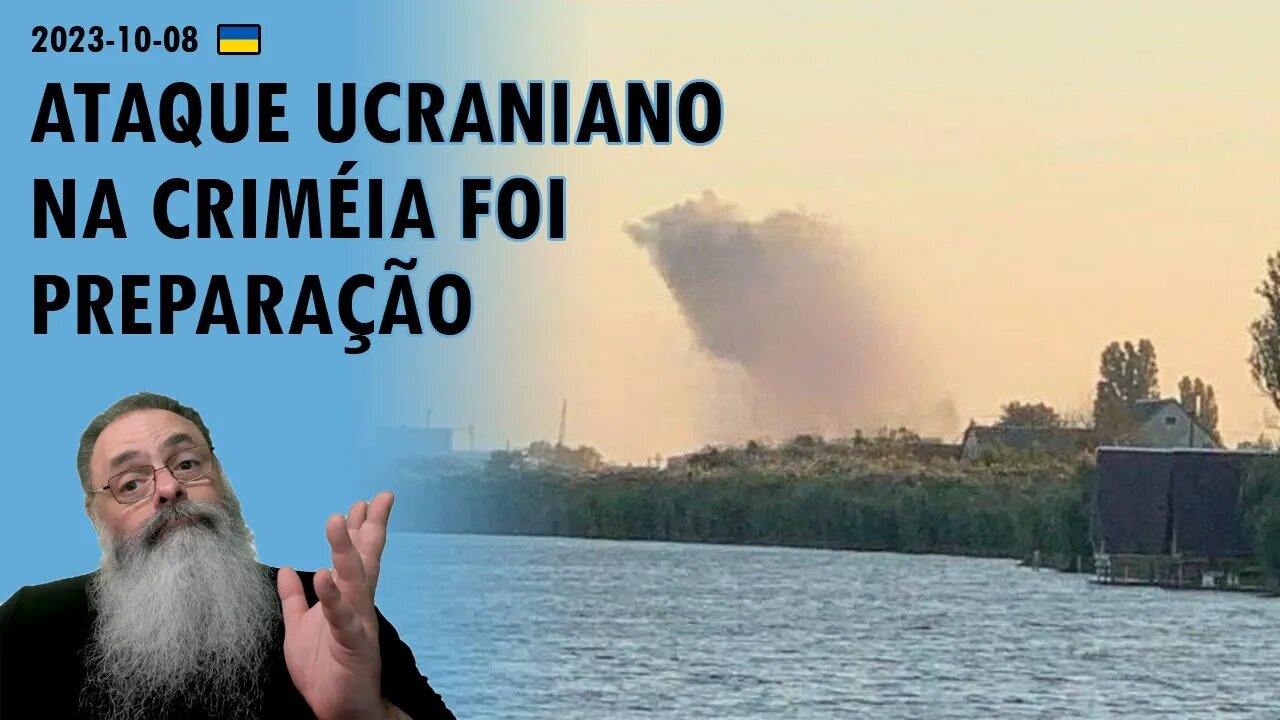 #Ucrânia 2023-10-08: UCRÂNIA realiza ATAQUES a VÁRIOS PONTOS da CRIMÉIA com MÍSSEIS S-200 MODERNOS