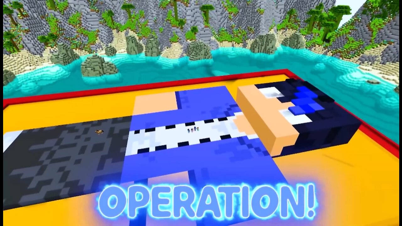 Playing OPERATION in Minecraft !