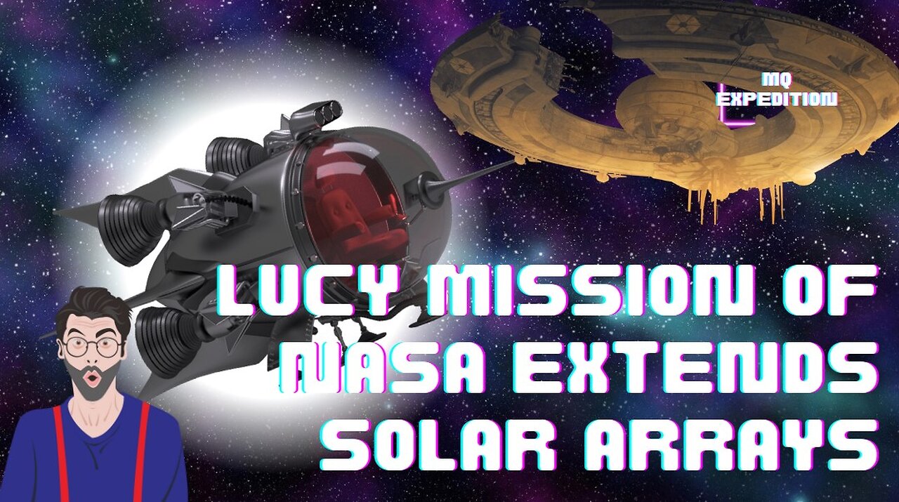 👽 Lucy Mission of NASA Extends 🌖 Solar Arrays ☄️