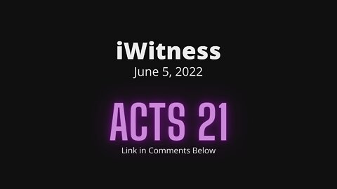 Acts 21 Read Discuss