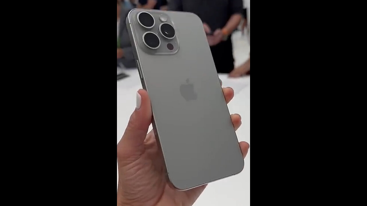 Iphone 15 Pro Max In Titanium Pure Color😱😱