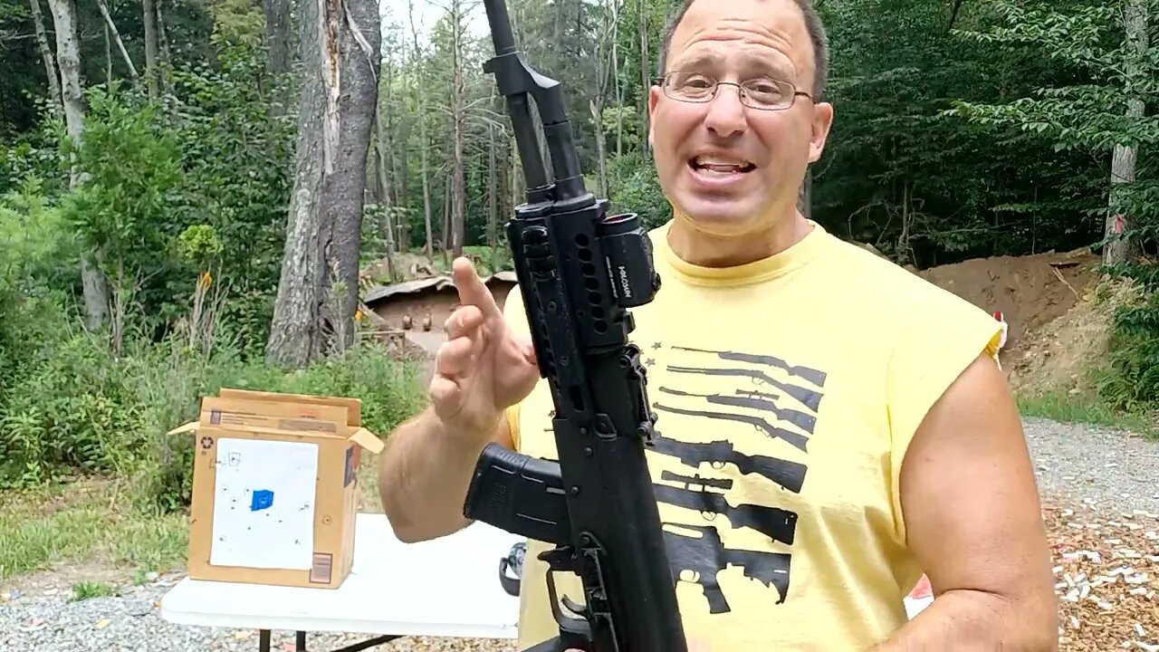 One AK-47 not so good... other 2 moa
