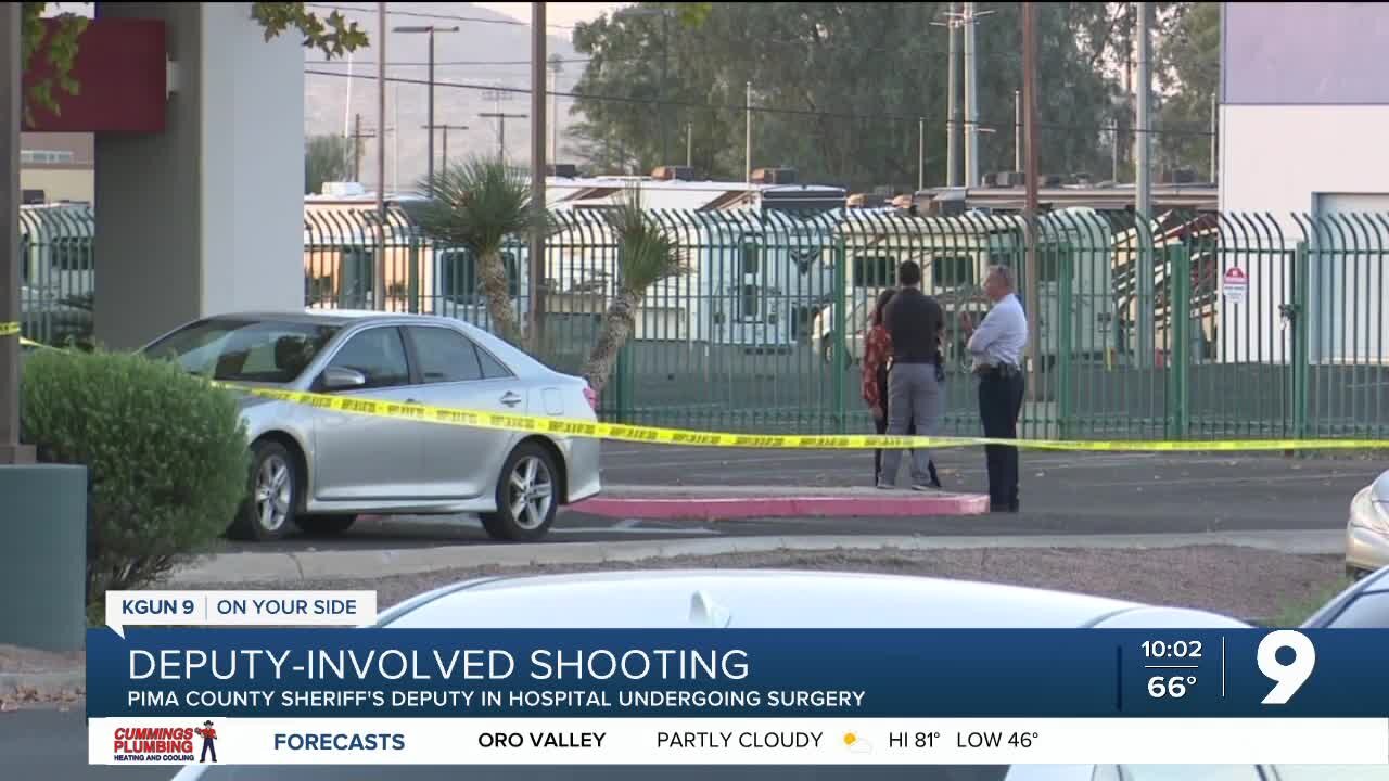 Pima County Sheriff's Deputy shot in Tucson