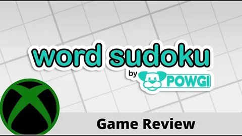 Word Sudoku by Powgi Review on Xbox One!