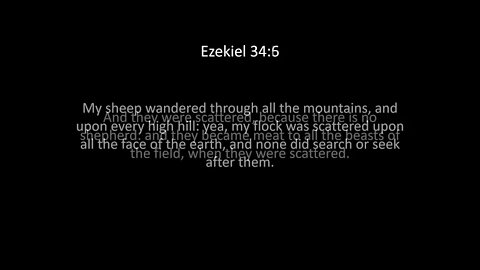 Ezekiel Chapter 34