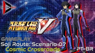 Super Robot Wars V - Stage 07: Cosmic Crossroads (Souji Route) [PT-BR][Gameplay]