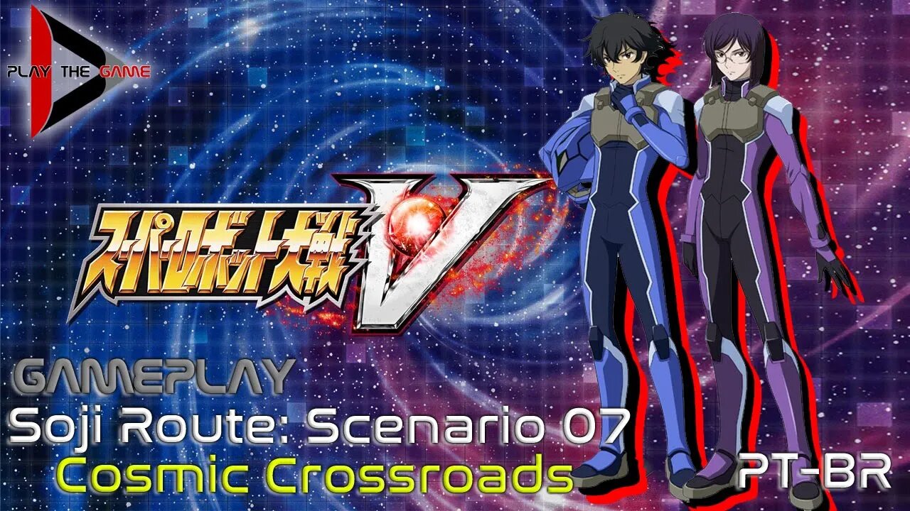 Super Robot Wars V - Stage 07: Cosmic Crossroads (Souji Route) [PT-BR][Gameplay]