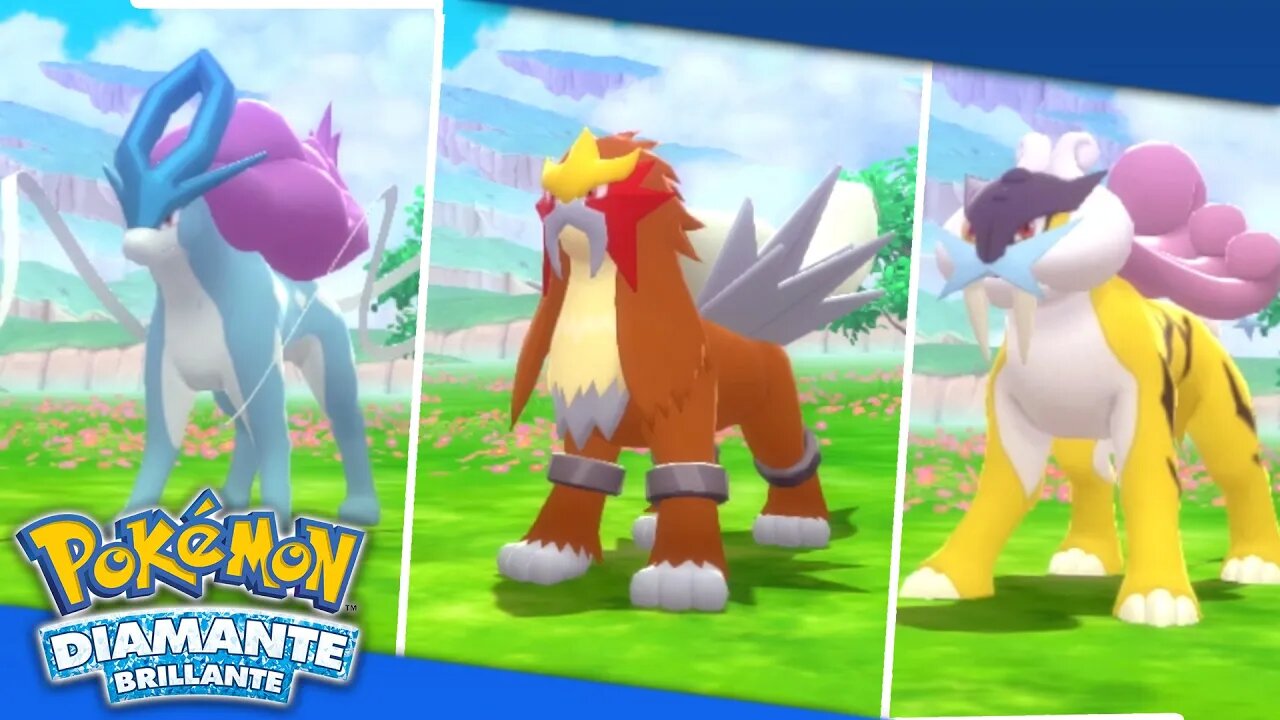 🆕 COMO CONSEGUIR A SUICUNE RAIKOU y ENTEI en POKÉMON DIAMANTE BRILLANTE y PERLA RELUCIENTE