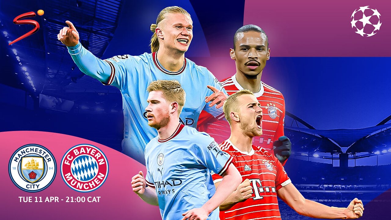 Man City vs Bayern highlights ,3-0 UCL, Football 😱😱😱⚽⚽⚽