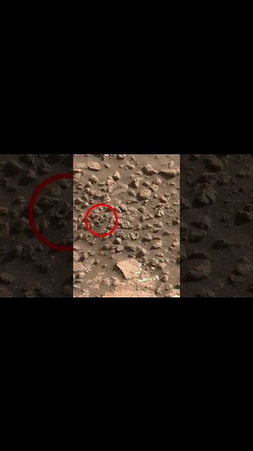 Som ET - 82 - Mars - Curiosity Sol 1185 #shorts