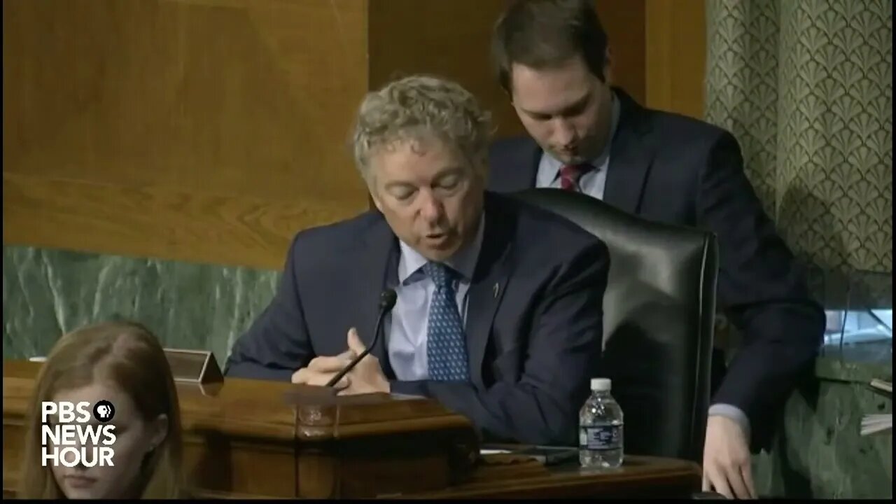 Rand Paul Asks Anthony Blinken Why Biden is Pushing For Ukraine to Join NATO; Agitating Russia