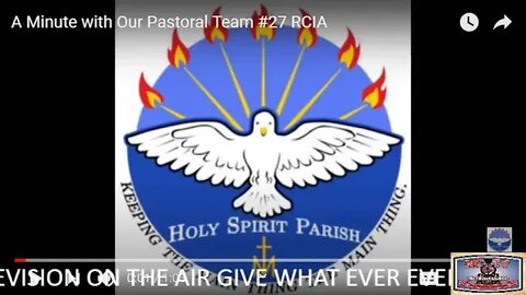 NCTV45 One Minute with Our Pastoral Team #27 FROM HOLY SPIRIT PARISH (ST JAME’S SITE) APRIL 27 2020