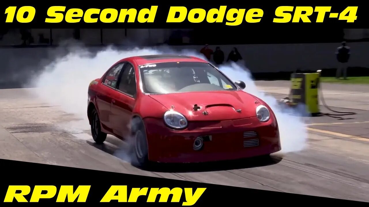 10 Second Dodge SRT4 Drag Racing