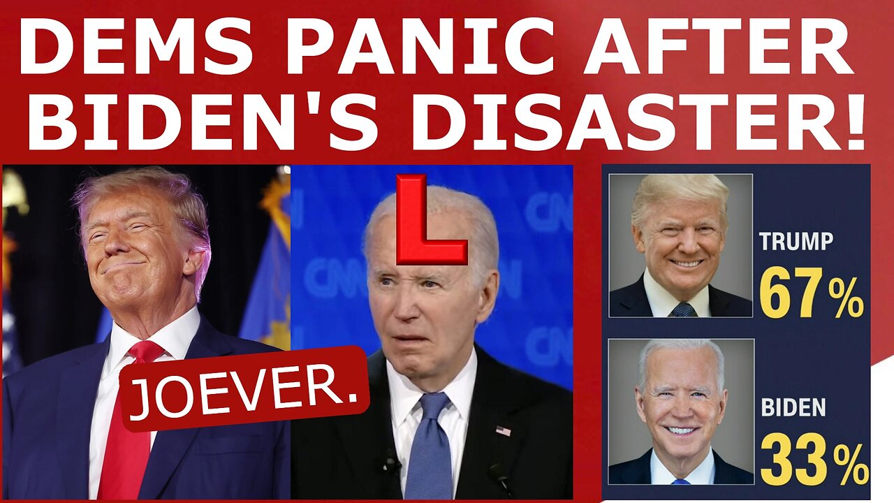 Trump DECIMATES Biden in the Debate as Dems PANIC!