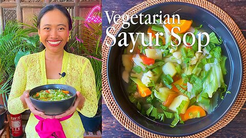 Vegetarian Sayur Sop