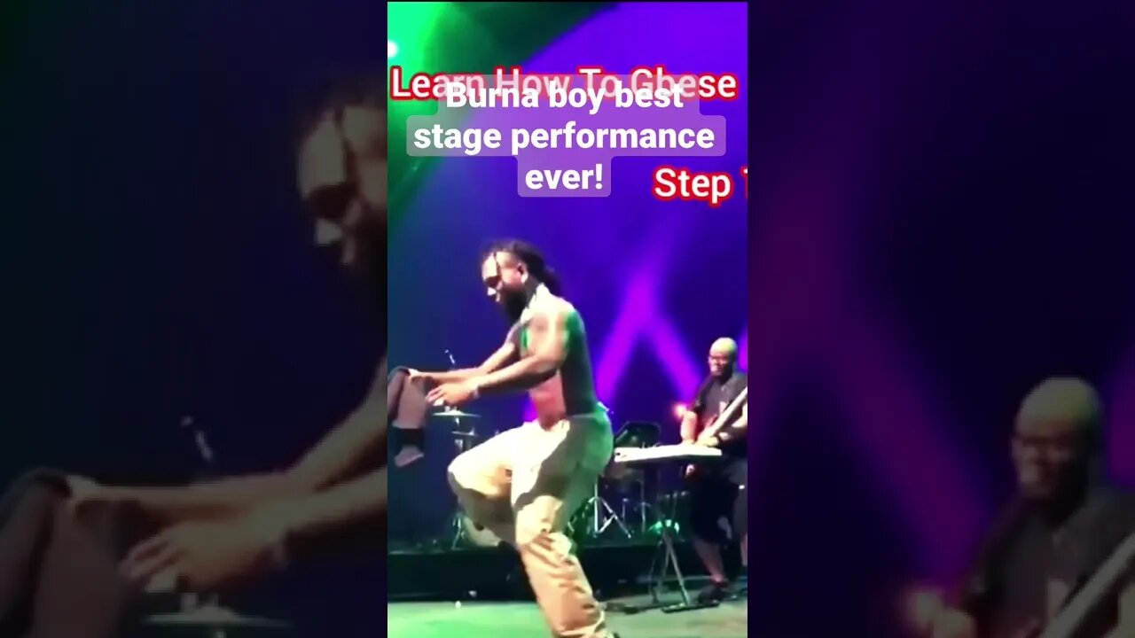 Burna boy best stage performance ever!🥰🥰🥰