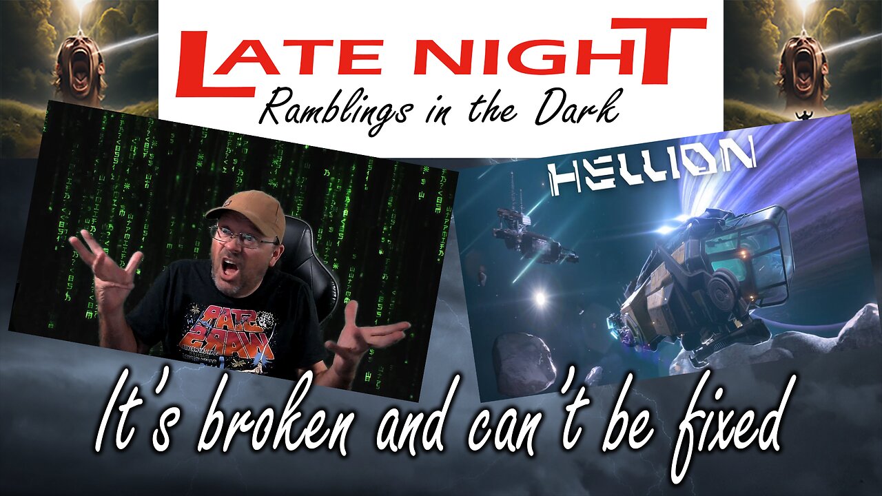 Late Night Ramblings in the Dark: It's broken and can't be fixed!