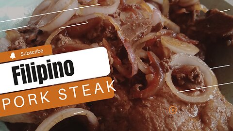 How to cook Filipino Pork Steak (ala bistek tagalog)