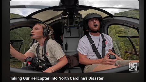 N Carolina dam releases floodwater after Helene and Rescue Pilot Duties