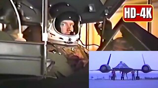 Extremely Rare - HD-4K - Sr-71 Blackbird Okinawa Evening Launch - Late 1980's