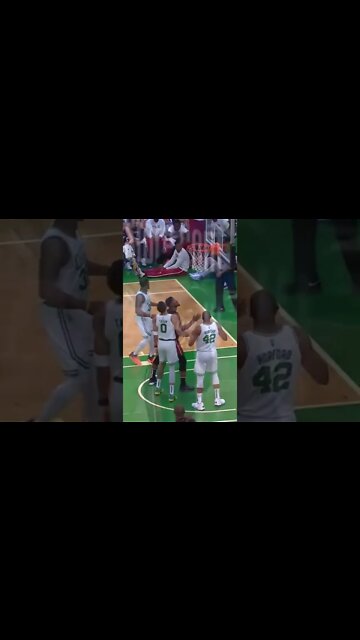 It is all Miami after the first half of GAME 3!