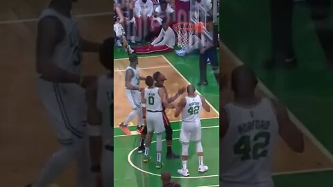 It is all Miami after the first half of GAME 3!