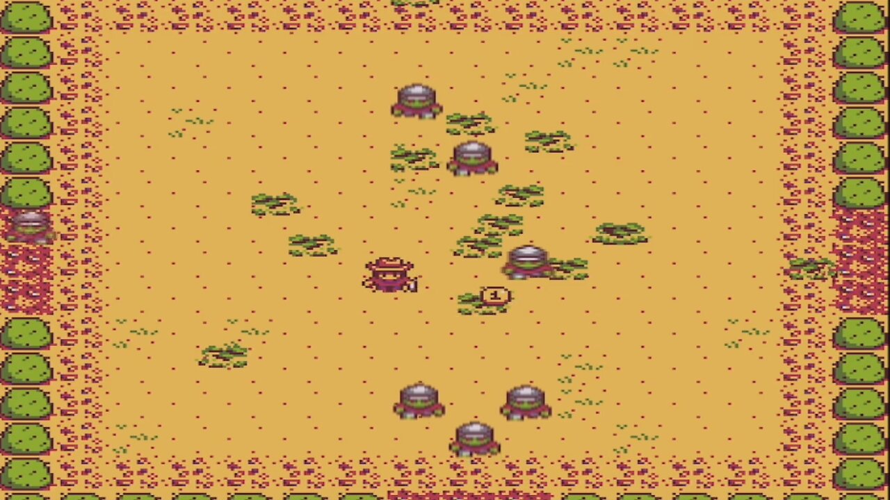 Stardew Valley Minigame Journey of The Prairie King - World 1