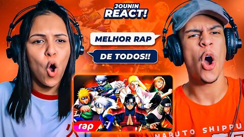 Rap dos Hokages (Naruto) - A VONTADE DO FOGO | NERD HITS | [ React Rap Nerd ] 🔥