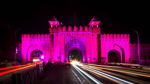 Night View Jaipur