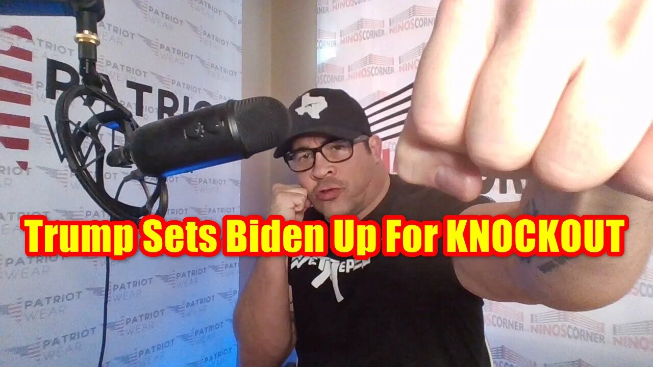 David Ninos: Trump Sets Biden Up For KNOCKOUT