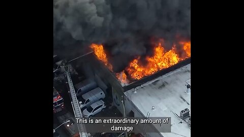An e-bike battery started a five-alarm fire that destroyed a Bronx supermarket.