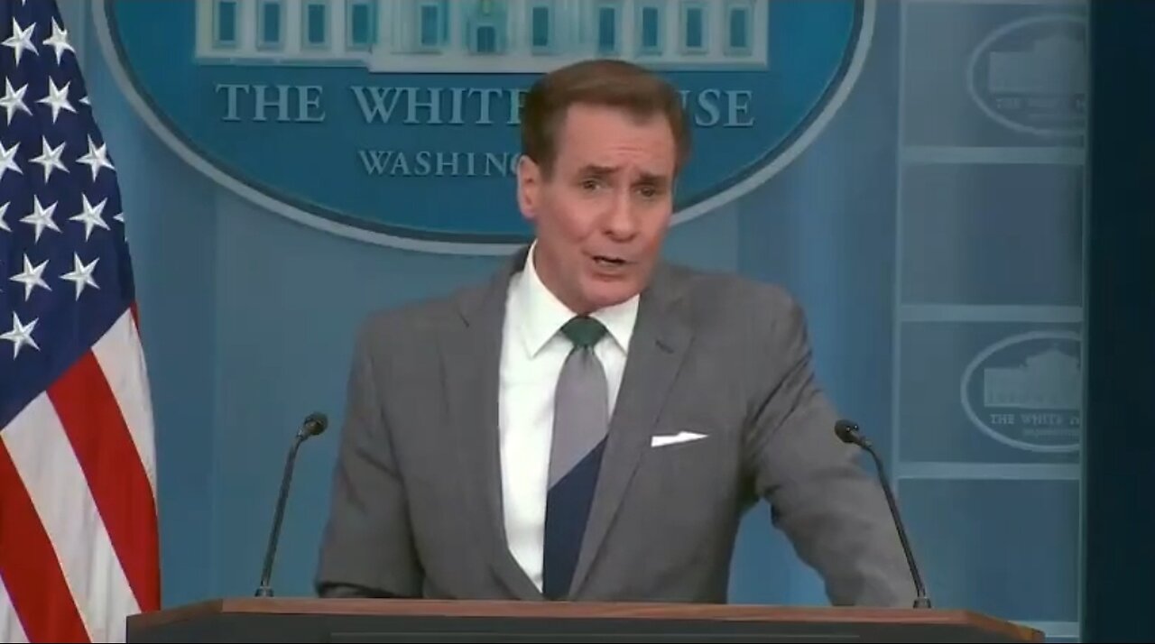 John Kirby: Iran Never Told Us They Were Going To Attack Israel